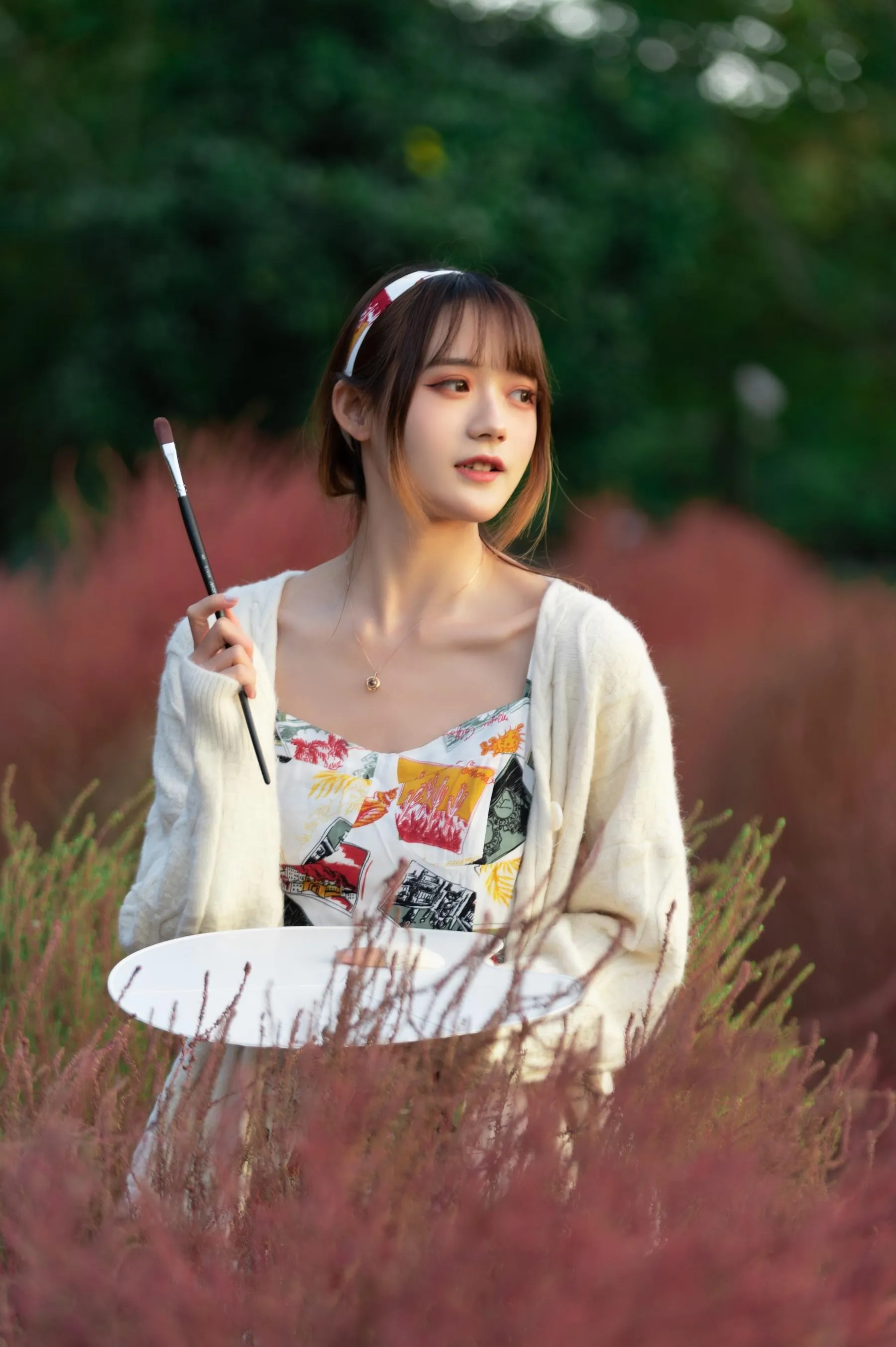 [艺图语] 2022.06.27 地肤花开 兔子Zzz不吃胡萝卜 [35P]插图